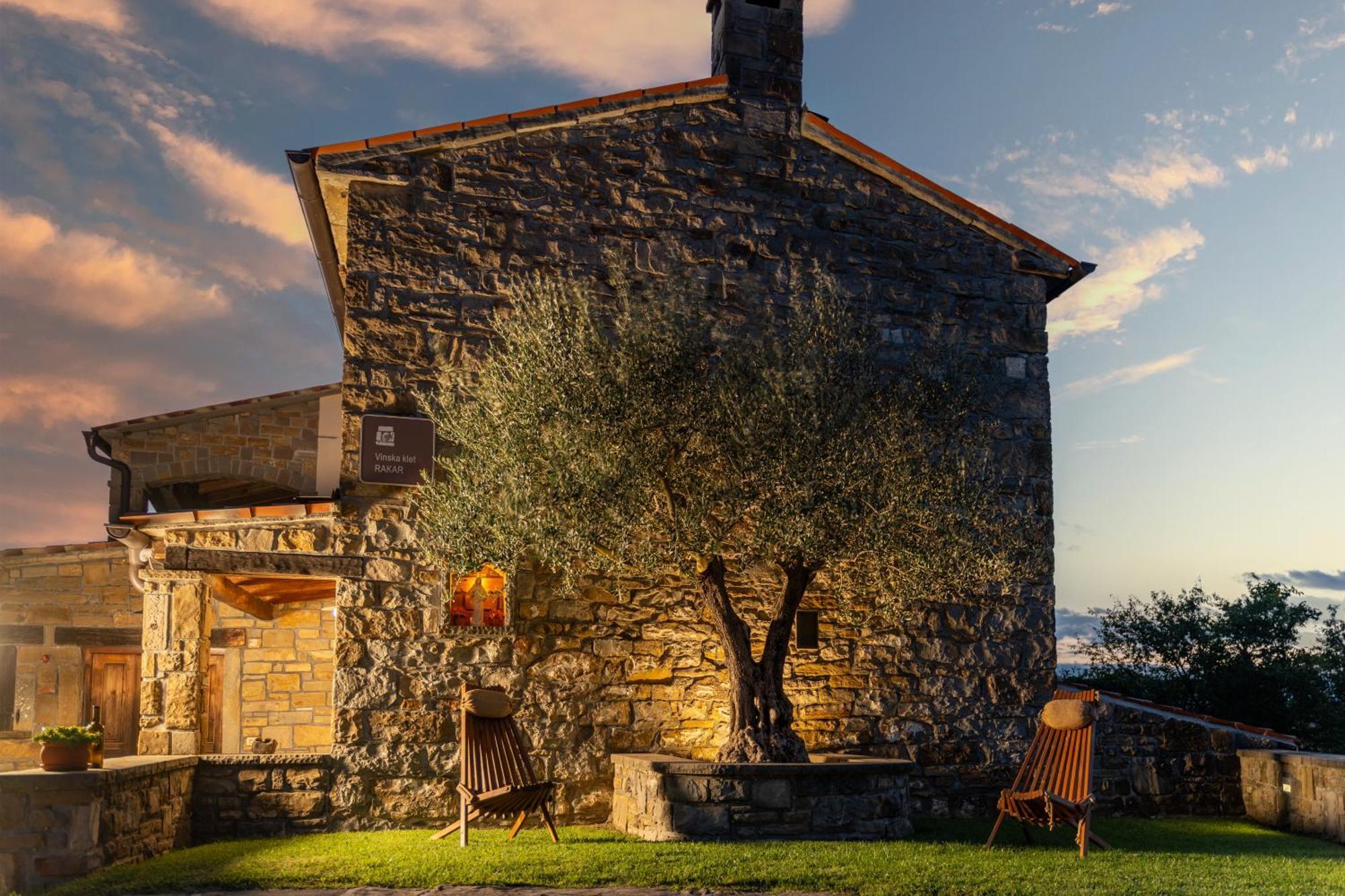 Wine House Rakar Pensionat Gračišče Exteriör bild