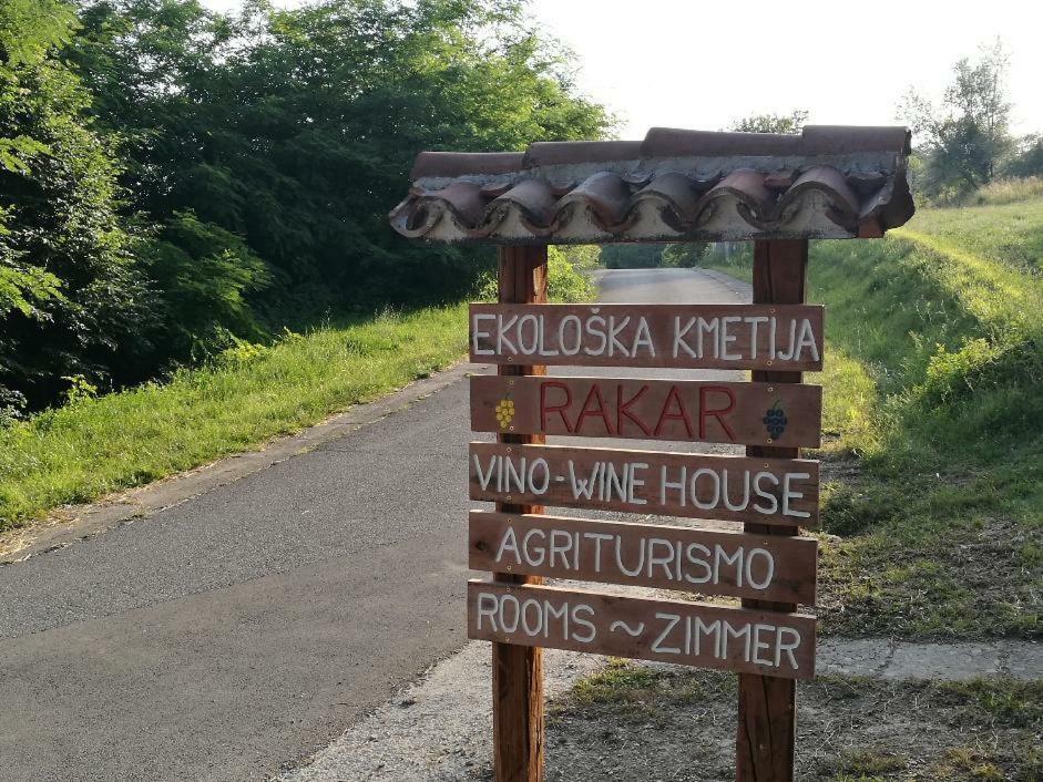Wine House Rakar Pensionat Gračišče Exteriör bild